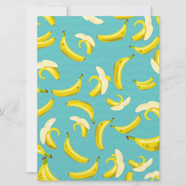 Bananas Invitation (Front)