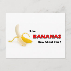 Bananas Postcard