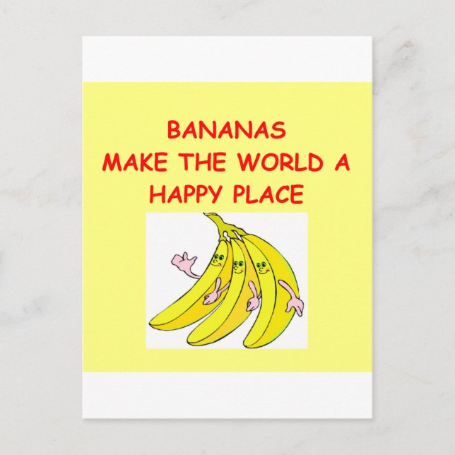 bananas postcard (Front)