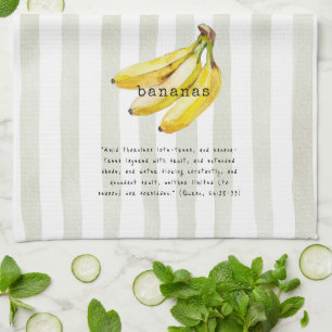 Bananas - Quran Verse Tea Towel