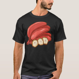 Bananas red Fruit Food Vegan Vegetarian  T-Shirt