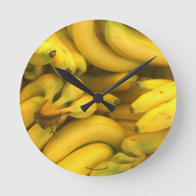 Bananas Round Clock (Front)