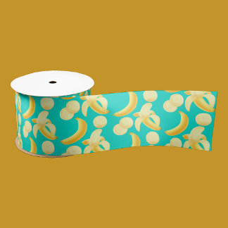 Bananas Satin Ribbon
