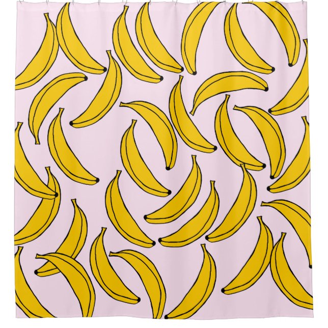 Bananas Shower Curtain (Front)