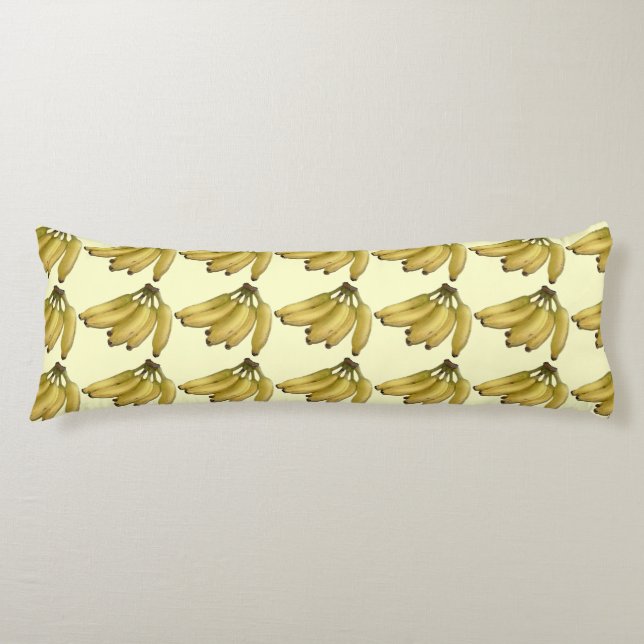 Bananas Tropical Body Cushion (Front)