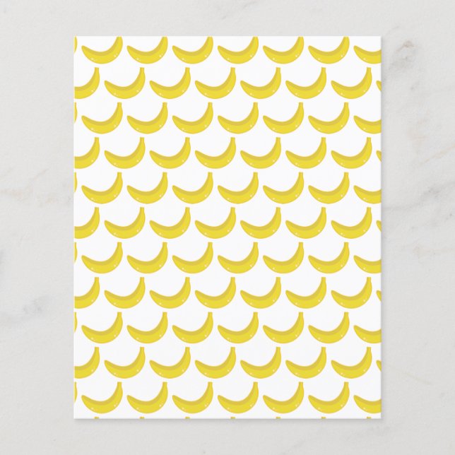 Bananas Whimsical Scrapbooking Paper (Front)