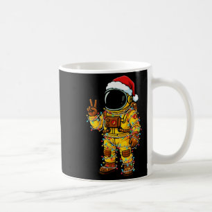 Bananaut Space Explorer - Christmas Astronaut Ligh Coffee Mug