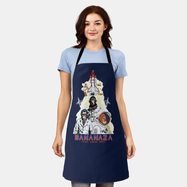 BANANAZA : Space Monkey Team Apron (Worn)