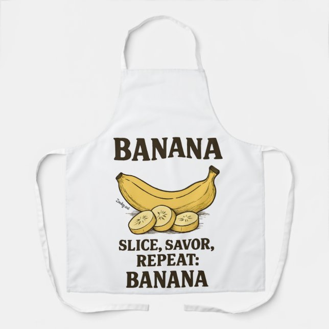 Bananen Schort – Humor in de Keuken Apron (Front)