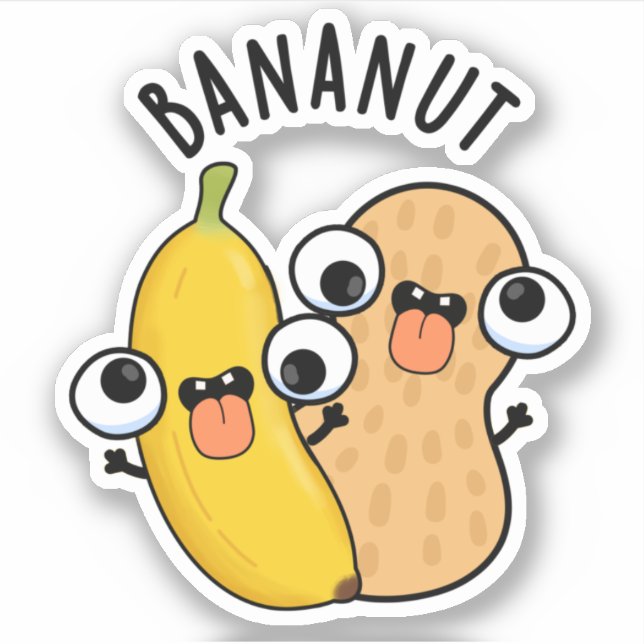 Bananut Funny Fruit Banana Pun  (Front)