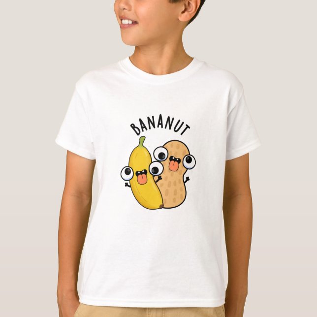 Bananut Funny Fruit Banana Pun  T-Shirt (Front)