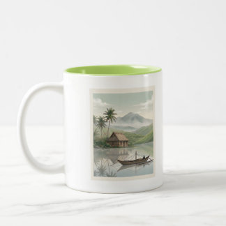 Banaue Rice Terraces Mayon Philippines Mug