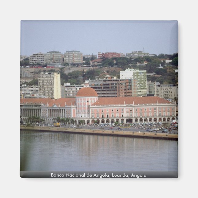 Banco Nacional de Angola, Luanda, Angola Magnet (Front)
