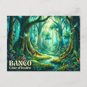 Banco National Park Côte d'Ivoire Postcard
