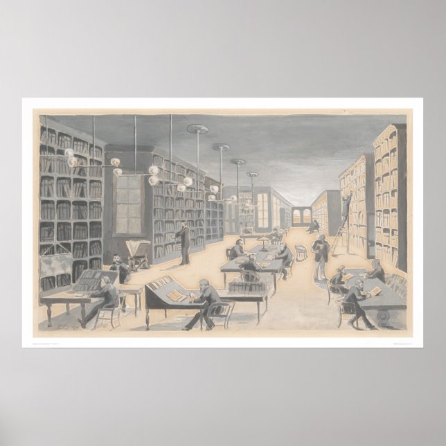 Bancroft Building, 721 Market Street, SF (1418) Poster (Front)