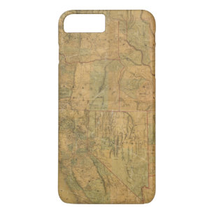 Bancroft's Map Of The Pacific States iPhone 8 Plus/7 Plus Case