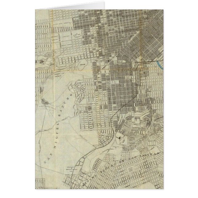 Bancroft's Official San Francisco City Map (Front)