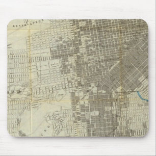 Bancroft's Official San Francisco City Map Mouse Mat