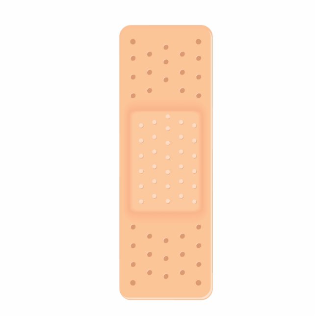 Band Aid Photo Sculpture Magnet (Front)