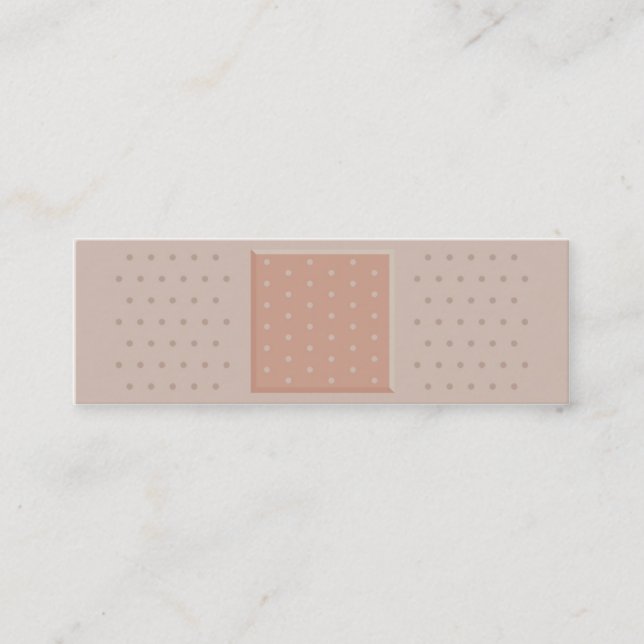 Band-Aid Plaster Medical Skinny Business Card (Front)