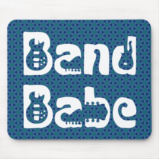 Band Babe Mouse Mat (Front)