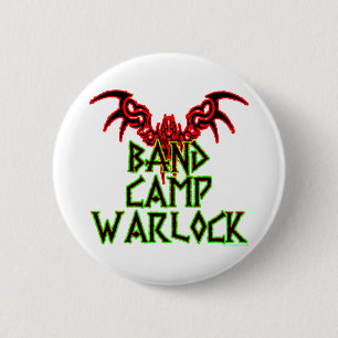 Band Camp Warlock 6 Cm Round Badge