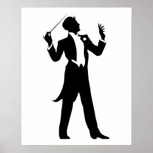Band Conductor Poster
