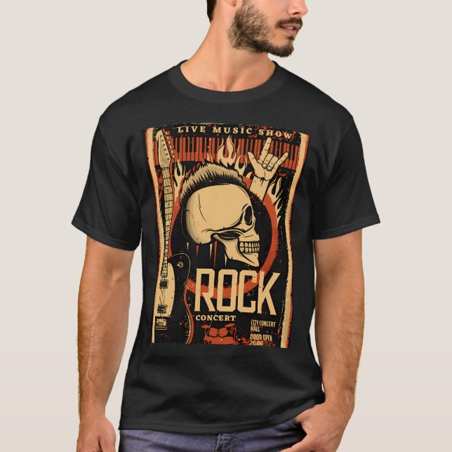 Band Design T-Shirt (Front)