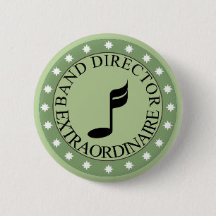 Band Director Gift 6 Cm Round Badge