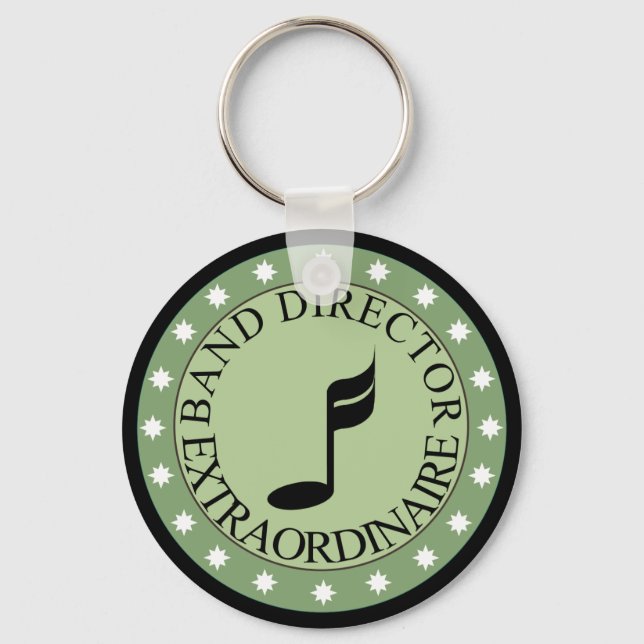 Band Director Gift Key Ring (Front)