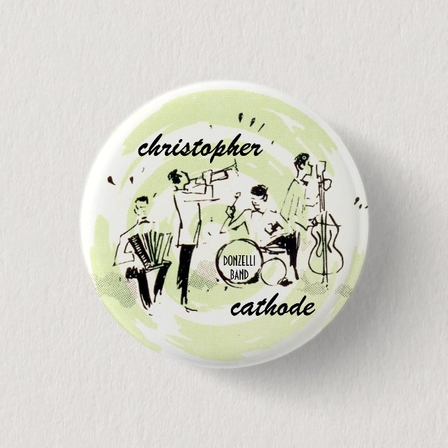 band for button Oceanic, christopher, cathode, ... (Front)