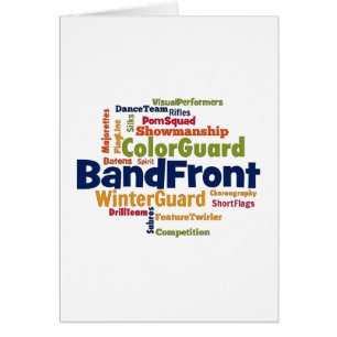 Band Front Word Cloud