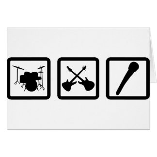 band gear drum guitars mic