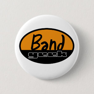 Band Geek 6 Cm Round Badge