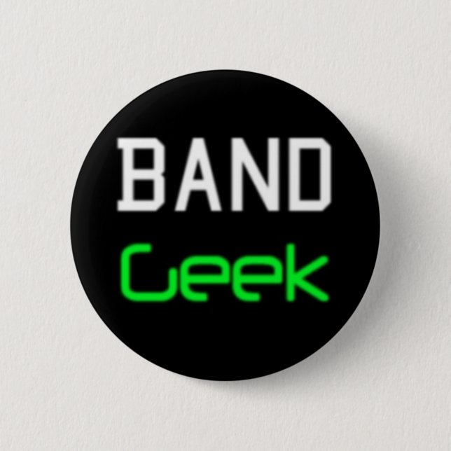 Band Geek Button (Front)