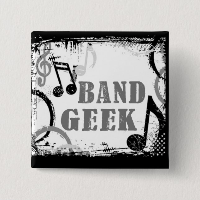Band Geek Pin (Front)