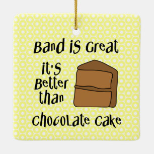 Band Is Great Ceramic Ornament