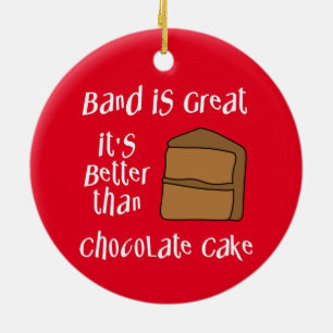 Band Is Great Ceramic Tree Decoration