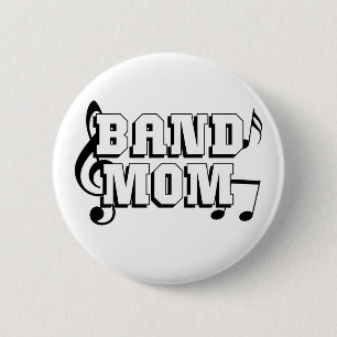 Band Mum 6 Cm Round Badge