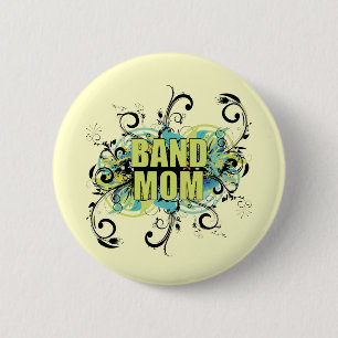 Band Mum 6 Cm Round Badge