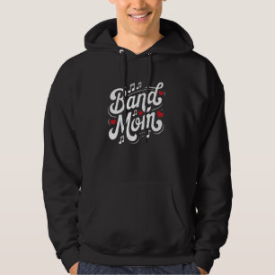 Band Mum Cute School Marching Band Mother Women's Hoodie