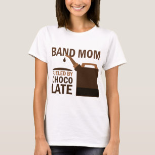 Band Mum (Funny) Chocolate T-Shirt