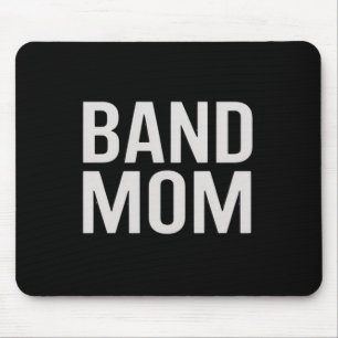 Band Mum High School Marching Band Cute Funny Mouse Mat