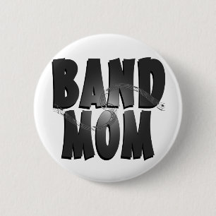 Band Mum Whimsical 6 Cm Round Badge
