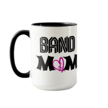 Band Mum with Heart Music Note