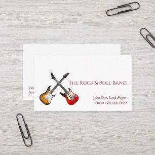 Band Musician Music Teacher Business Card