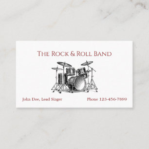 Band Musician Music Teacher Business Card