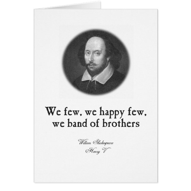 "Band of Brothers" Card (Front)