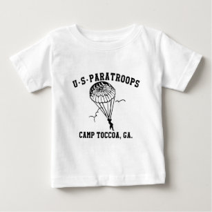 Band of Brothers Currahee US Paratrooper Toccoa Baby T-Shirt