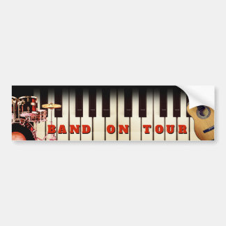 Band on Tour Bumper Sticker